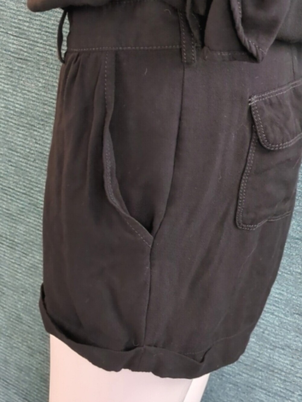 Express Button Front Romper - Picture 6 of 13